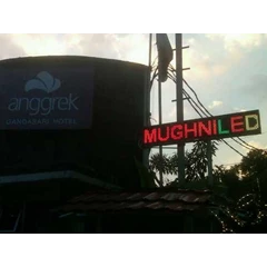 running text led ( tulisan berjalan) display pertambangan, pariwisata, outbond, industri, perikanan, perkebunan dll