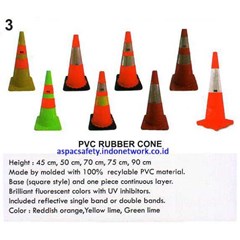 pvc rubber cone 3