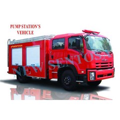 vietnam fire truck
