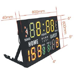 papan skor futsal / led scoreboard