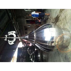kubah brambang diameter perut 1.30cm stainless stell
