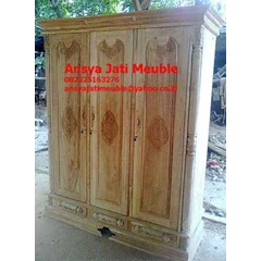 almari pakaian peluru mentah