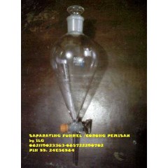 corong pisah/ saparating funnel, corong pemisah, pyrex asli jual alat gelas saparating fuunel, jual corong pemisah untuk laboratorium, jual saparating funnel harga murah 085722290702