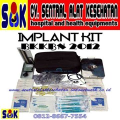 implant kit: : kie kit: : obgyn bed: : iud kit: : sarana plkb: : bkkbn 2012