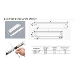 cable marker stainless steel ( belum ada stock)