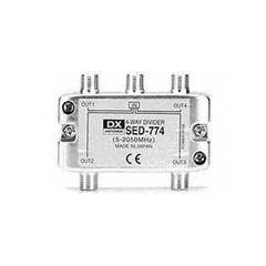 dx tap off 4 way dan dx spliteer 2 way