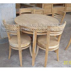 meja makan cafe bulat fjmk-056
