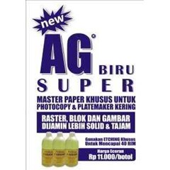 master kering paper ag super biru