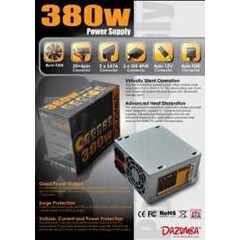 power suplay dazumba 380w ( komputer bintaro, pondok indah, rempoa, ciputat, lebak bulus, pondok pinang)