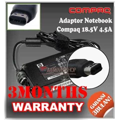 adaptor/ adapter/ charger compaq 18.5v 4.5a original/ asli/ genuine/ compatible/ kw1 for/ untuk laptop/ notebook/ netbook/ netbuk compaq armada series ( 9.2 * 6.5 mm/ 4pins)