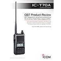 ht icom ic-t70a dual band fm transceiver