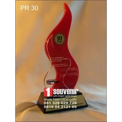 plakat resin kombinasi akrilik