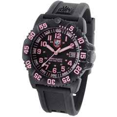 luminox navy seal colormark 38mm - pink