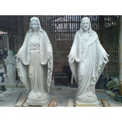 patung rohani_ 2_ katolik_ tuhan yesus & bunda maria