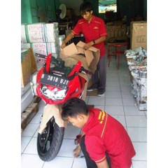 jasa ekspedisi pengiriman barang/ paket/ motor rute se jawa bali sumatera kalimantan sulawesi nusa harga tarif murah