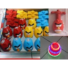 koleksi mainan gangsing angry birds led lamp