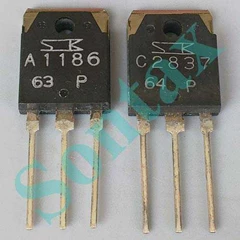 2sc2837 2sa1186 power audio amplifier