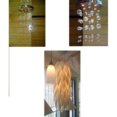 lampu gantung resin
