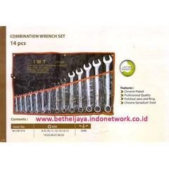 iwt combination wrench set ( mm ) @ 14 pcs