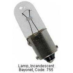 lamp, incandescents, miniature, bayonet type