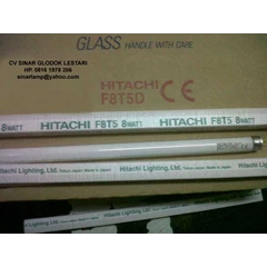lampu tl hitachi f8t5d 8 watt