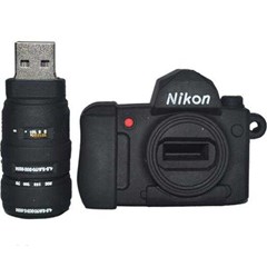 3d nikon camera shape usb flashdisk