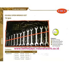 iwt double ring spanner wrench set ( inches) 12 pcs