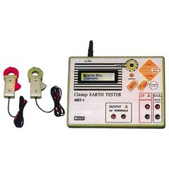 model met-1 clamp earth tester ( earth resistance clamp tester )