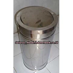 standing astray/tempat sampah stainless swing