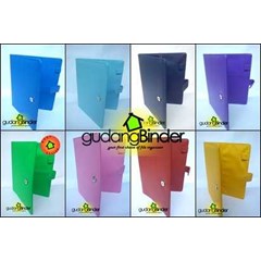 binder dan agenda polos kulit jeruk