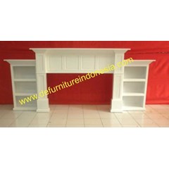 fireplace -7, painted furniture, indonesia furniture | defurnitureindonesia dfrifp-7