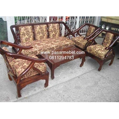kursi jati hongkong tanduk
