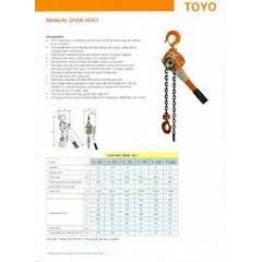 toyo lever block
