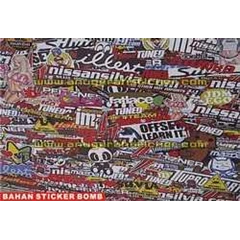 sticker bomb