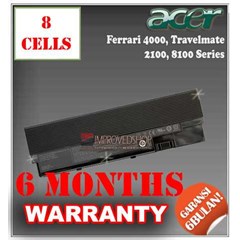baterai/ batere/ battery acer ferrari 4000, travelmate 2100, 8100 kw1/ compatible/ replacement