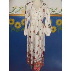 dress cinderella lengan panjang