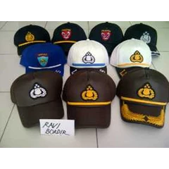 topi polisi campur