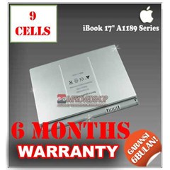 baterai/ batere/ battery apple ibook, macbook pro 17