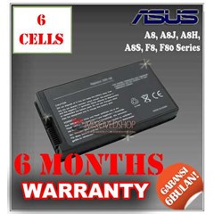 baterai/ batere/ battery asus a8, a8d, a8j, a8h, a8f, a8s, f8, f8p, f80, z99j kw1/ compatible/ replacement