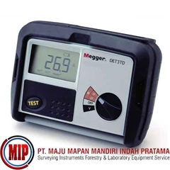 megger det 3tc earth ground resistance tester