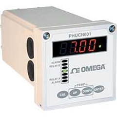 omega ph, orp and conductivity controller and transmitter phucn601, phucn610, phutx601