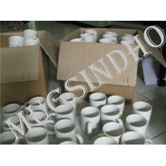 mug putih coating