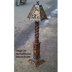 lampu tiang jati 150cm