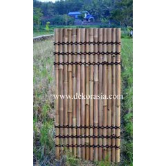 bamboo fencing, black bamboo fence