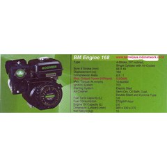bm engine 168 engine motor penggerak
