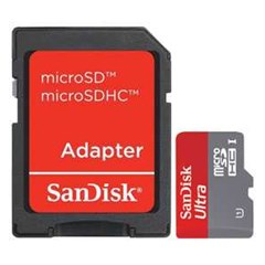 sandisk micro sd ultra class10 speed up to 30mbps