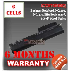 baterai/ batere/ battery compaq business notebook nc2400, nc2510, 2510p kw1/ compatible/ replacement