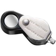 loupe bausch & lomb hastings triplet magnifier 20x