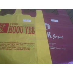 plastik warna warni printing 1warna/ 2muka