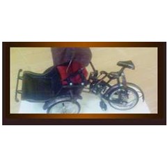 becak penang, penang bicycle. traditional bicycle